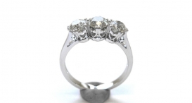 R1102 - prsten vyrobený z platiny s diamanty - foto č. 112