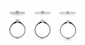 Simply Engagement Collection 1 - kolekce zásnubních prstenů vyrobených z platiny s diamanty - foto č. 74