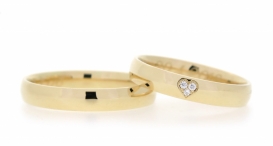W2258-677 - snubní prsteny vyrobené ze zlata s diamanty - foto č. 265