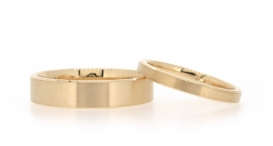 W2319-792a - snubní prsteny vyrobené z růžového zlata - foto č. 227