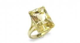 R1154a-421 - prsten vyrobený ze zlata s citrínem - foto č. 89