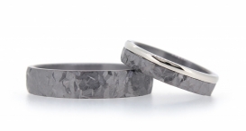 W2365-915 - snubní prsteny vyrobené z tantalu a platiny - foto č. 192