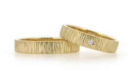 W2381a-961 - snubní prsteny vyrobené ze zlata s diamantem - foto č. 182