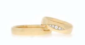 W2501-1243 - snubní prsteny vyrobené ze zlata s diamanty - foto č. 107