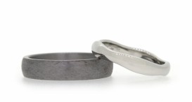 W2523-1278 - snubní prsteny vyrobené z tantalu platiny - foto č. 87
