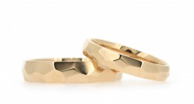 W2556-1319 - snubní prsteny vyrobené z růžového zlata - foto č. 64