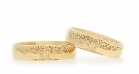 W2580-1352 - snubní prsteny vyrobené ze zlata - foto č. 41