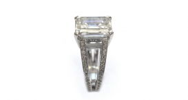 R1023 - prsten vyrobený z platiny s diamanty - foto č. 164