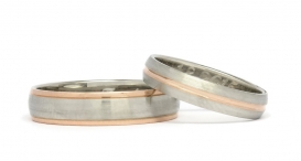 W2124-363 - snubní prsteny vyrobené ze zlata - foto č. 365