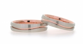 W2245 - snubní prsteny vyrobené ze zlata - foto č. 224