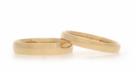 W2519-1274 - snubní prsteny vyrobené z růžového zlata - foto č. 11