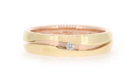 R1320-1421 - prsten vyrobený ze zlata s diamantem - foto č. 4