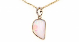 EW-53-12012-14k-Austr.Opál 2,70ct Dia0,09ct-2,81g-896-72500-090453C - foto č. 5