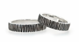 W2711-1562 - snubní prsteny vyrobené ze stříbra - foto č. 2