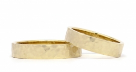 W2177 - snubní prsteny vyrobené z růžového zlata - foto č. 266